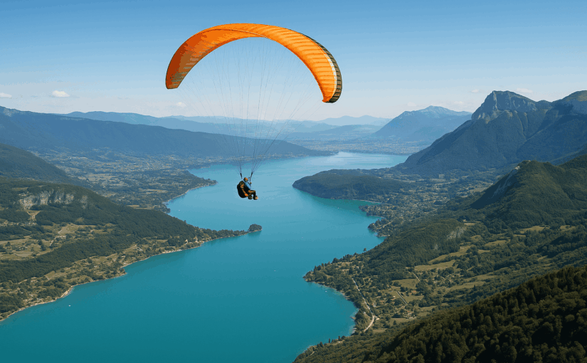 Pourquoi Annecy est l’un des meilleurs spots pour un baptême de parapente ?